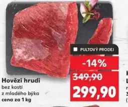 Kaufland Hovězí hrudi bez kosti nabídka
