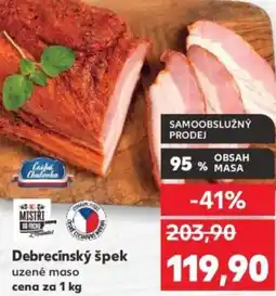 Kaufland Debrecínský špek nabídka