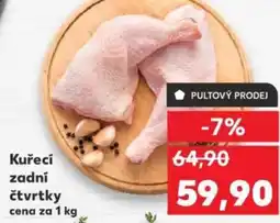 Kaufland Kuřecí zadní čtvrtky nabídka