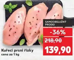 Kaufland Kuřecí prsní řízky nabídka