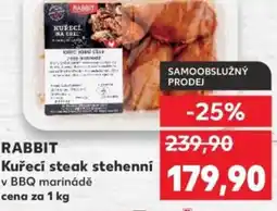 Kaufland RABBIT Kuřecí steak stehenní nabídka