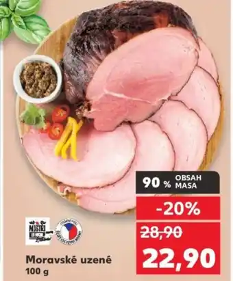 Kaufland Moravské uzené nabídka
