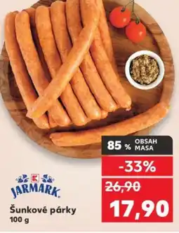 Kaufland Šunkové párky nabídka