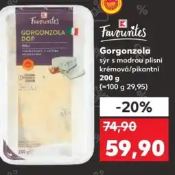 Kaufland Gorgonzola nabídka