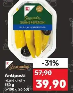 Kaufland Antipasti nabídka