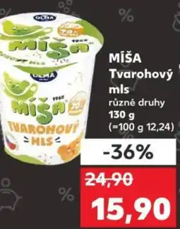 Kaufland OLMA MÍŠA Tvarohový mls nabídka