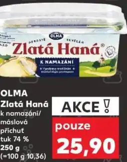 Kaufland OLMA Zlatá Haná nabídka