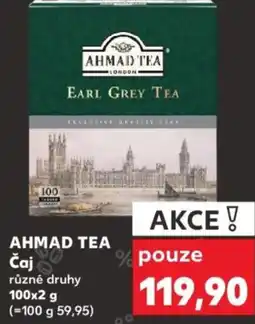 Kaufland AHMAD TEA Čaj nabídka