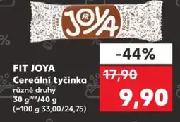 Kaufland FIT JOYA Cereální tyčinka nabídka