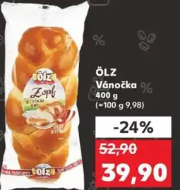 Kaufland ÖLZ Vánočka nabídka