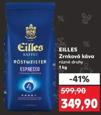 Kaufland EILLES Zrnková káva nabídka