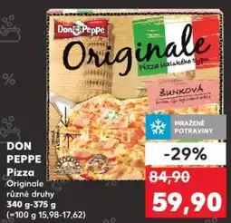 Kaufland DON PEPPE Pizza nabídka