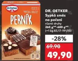 Kaufland DR. OETKER Sypká směs na pečení nabídka