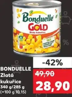 Kaufland BONDUELLE Zlatá kukuřice nabídka
