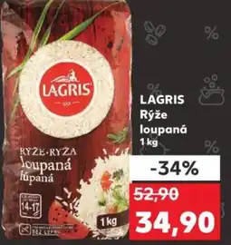 Kaufland LAGRIS Rýže loupaná nabídka