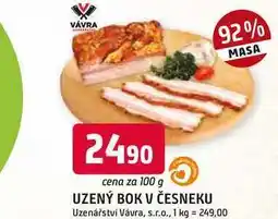 Trefa UZENÝ BOK V ČESNEKU nabídka