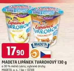 Trefa MADETA LIPÁNEK TVAROHOVÝ nabídka