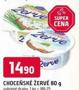 Trefa Choceňské žervé 150g, vybrané druhy nabídka