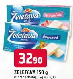 Trefa ŽELETAVA 150 g vybrané druhy nabídka