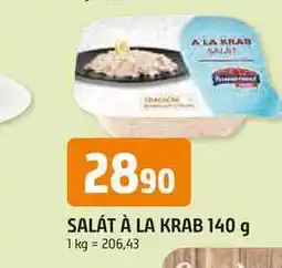 Trefa SALÁT À LA KRAB nabídka