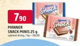 Trefa MANNER SNACK MINIS nabídka