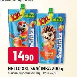Trefa HELLO XXL SVAČINKA nabídka