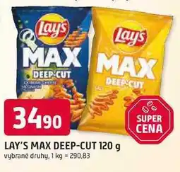 Trefa LAY'S MAX DEEP-CUT nabídka