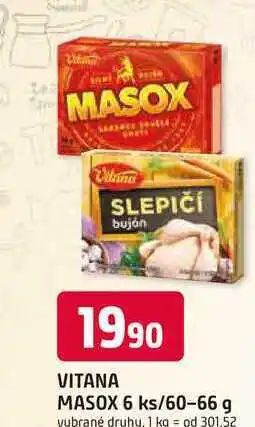 Trefa VITANA MASOX 6 ks nabídka