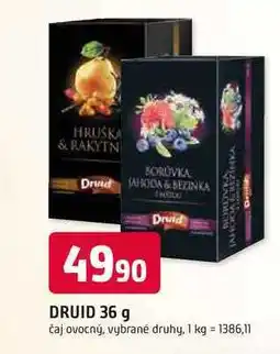Trefa DRUID 36 g čaj ovocný, vybrané druhy nabídka