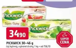 Trefa PICKWICK 30-46 g čaj bylinný, vybrané druhy nabídka