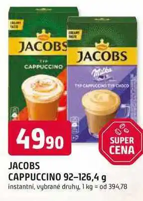 Trefa JACOBS CAPPUCCINO nabídka