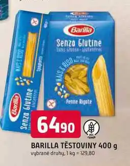 Trefa BARILLA TĚSTOVINY nabídka