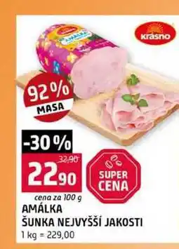 Terno AMÁLKA ŠUNKA NEJVYŠŠÍ JAKOSTI nabídka