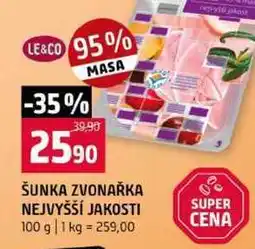 Terno ŠUNKA ZVONAŘKA NEJVYŠŠÍ JAKOSTI nabídka