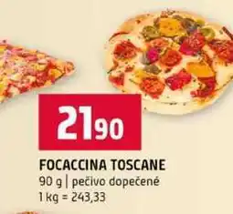 Terno FOCACCINA TOSCANE 90 g pečivo dopečené nabídka