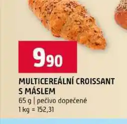 Terno MULTICEREÁLNÍ CROISSANT S MÁSLEM 65 g pečivo dopečené nabídka