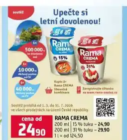 Terno RAMA CREMA 200 ml 15 % tuku 200 ml 31 % tuku nabídka
