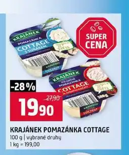 Terno KRAJÁNEK POMAZÁNKA COTTAGE 100 g vybrané druhy nabídka