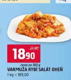 Terno VARMUŽA RYBÍ SALÁT OHEŇ nabídka
