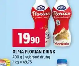 Terno OLMA FLORIAN DRINK 400 g vybrané druhy nabídka