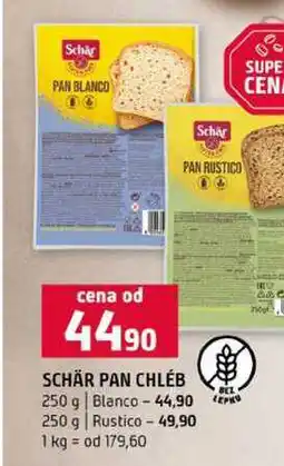 Terno SCHÄR PAN CHLÉB 250 g Blanco 250 g Rustico nabídka