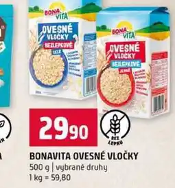 Terno BONAVITA OVESNÉ VLOČKY 500 g vybrané druhy nabídka