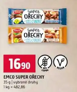 Terno EMCO SUPER OŘECHY 35 g vybrané druhy nabídka