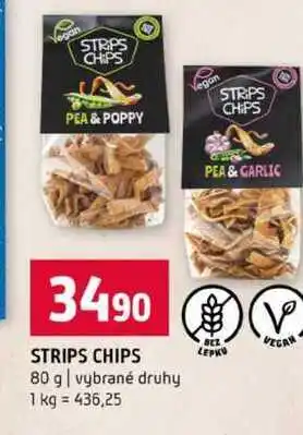 Terno STRIPS CHIPS 80 g vybrané druhy nabídka