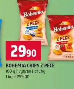 Terno BOHEMIA CHIPS Z PECE 100 g vybrané druhy nabídka