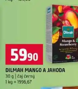 Terno DILMAH MANGO A JAHODA 30 g čaj černý nabídka