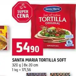Terno SANTA MARIA TORTILLA SOFT 320 g 8x 20 cm nabídka