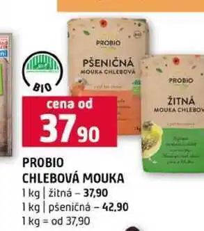 Terno PROBIO CHLEBOVÁ MOUKA 1 kg žitná 1 kg pšeničná nabídka