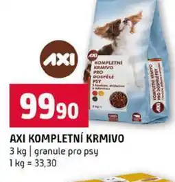 Terno AXI KOMPLETNÍ KRMIVO 3 kg granule pro psy nabídka