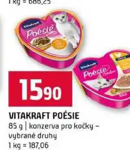 Terno VITAKRAFT POÉSIE 85 g konzerva pro kočky vybrané druhy nabídka